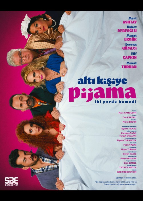ALTI KİŞİYE PİJAMA, ALTI KİŞİYE PİJAMA